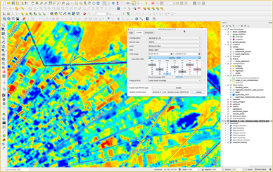 Figure 3: Ramadi DoWR data with satellite moisture index